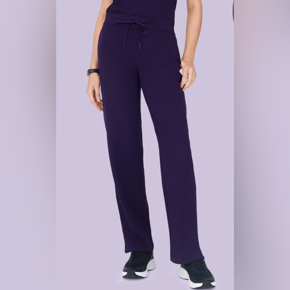 Mandala cargo scrub pants